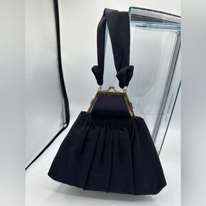 VTG 1940s Guild Original Fabric Evening Handbag Clasp Closure